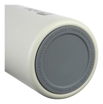 GARRAFA TÉRMICA ISOMAX STRAW 710ML BEGE- NTK