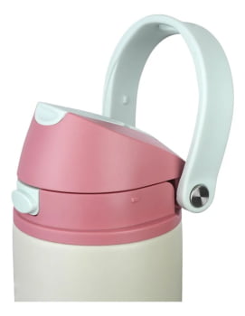 GARRAFA TÉRMICA ISOMAX STRAW 710ML BEGE- NTK