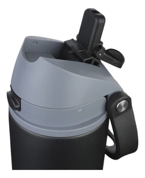 GARRAFA TÉRMICA ISOMAX STRAW 710ML PRETO NTK