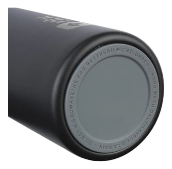 GARRAFA TÉRMICA ISOMAX STRAW 710ML PRETO NTK