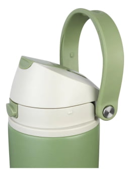 GARRAFA TÉRMICA ISOMAX STRAW 710ML VERDE NTK