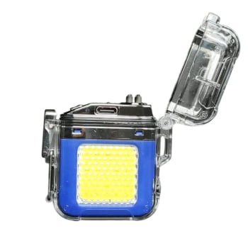 ISQUEIRO DE PLASMA TB-08-1919 AZUL