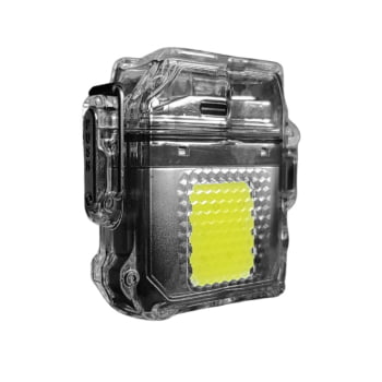 ISQUEIRO DE PLASMA TB-08-1919 PRETO E BRANCO
