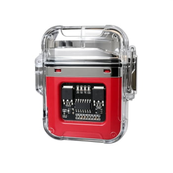 ISQUEIRO DE PLASMA TB-08-1919 VERMELHO