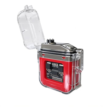 ISQUEIRO DE PLASMA TB-08-1919 VERMELHO