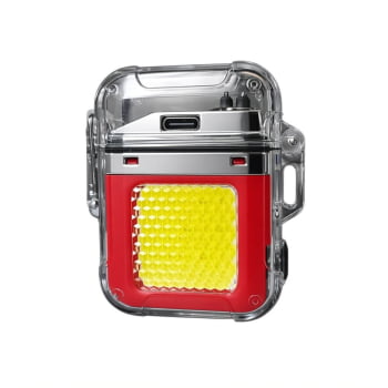 ISQUEIRO DE PLASMA TB-08-1919 VERMELHO