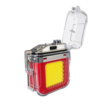 ISQUEIRO DE PLASMA TB-08-1919 VERMELHO