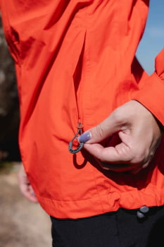 JAQUETA ANORAK IMPERMEÁVEL ANDES X-LITE FEMININO LARANJA - KAILASH