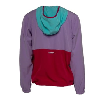 JAQUETA CORTA VENTO COLORS FEMININO VERMELHO/TIFFANY - KAILASH