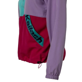 JAQUETA CORTA VENTO COLORS FEMININO VERMELHO/TIFFANY - KAILASH