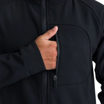 JAQUETA COVERT MASCULINA PRETA - INVICTUS