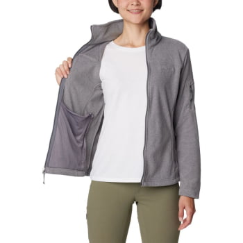 JAQUETA FAST TREK II FEMININA CINZA - COLUMBIA