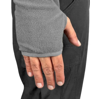 JAQUETA FLEECE CHAMONIX X-LITE MASCULINA CINZA - KAILASH