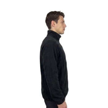 JAQUETA FLEECE CHAMONIX X-LITE MASCULINA PRETA - KAILASH