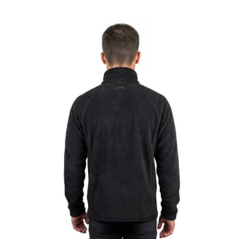 JAQUETA FLEECE CHAMONIX X-LITE MASCULINA PRETA - KAILASH