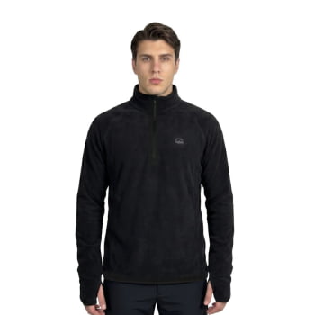 JAQUETA FLEECE CHAMONIX X-LITE MASCULINA PRETA - KAILASH