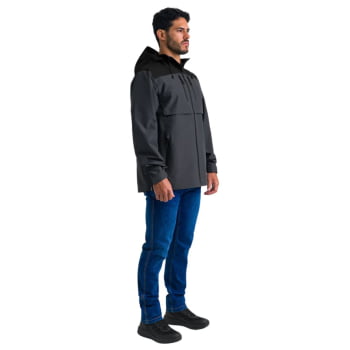 JAQUETA OVERLAND MASCULINA PRETA E CHUMBO - INVICTUS
