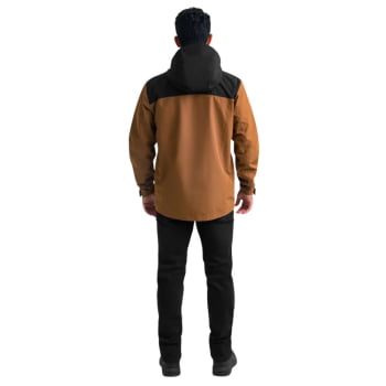 JAQUETA OVERLAND MASCULINA PRETA E MARROM - INVICTUS