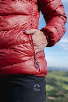 JAQUETA PUFFER DOUBLE PATAGONIA FEMININO LARANJA/VERMELHO - KAILASH