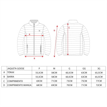 JAQUETA PUFFER DUPLA FACE PLUMA GANSO MASCULINO VERDE/PRETO - KAILASH