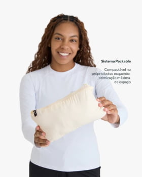 JAQUETA PUFFER IBEX THERMOLITE HEAT FEMININA OFF WHITE - GALÁPAGOS