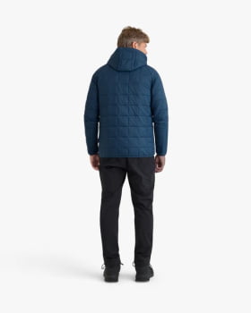 JAQUETA PUFFER IBEX THERMOLITE HEAT MASCULINA AZUL MARINHO - GALÁPAGOS