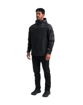 JAQUETA TÁTICA RAIN 3.0 IMPERMEÁVEL LEGACY SERIES WARSKIN BLACK - INVICTUS