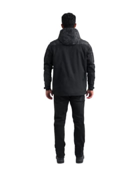 JAQUETA TÁTICA RAIN 3.0 IMPERMEÁVEL LEGACY SERIES WARSKIN BLACK - INVICTUS