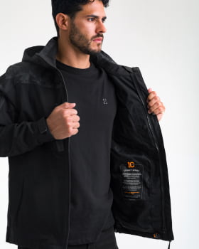 JAQUETA TÁTICA RAIN 3.0 IMPERMEÁVEL LEGACY SERIES WARSKIN BLACK - INVICTUS