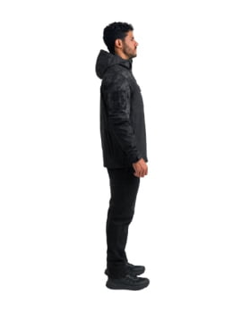 JAQUETA TÁTICA RAIN 3.0 IMPERMEÁVEL LEGACY SERIES WARSKIN BLACK - INVICTUS