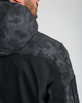 JAQUETA TÁTICA RAIN 3.0 IMPERMEÁVEL LEGACY SERIES WARSKIN BLACK - INVICTUS