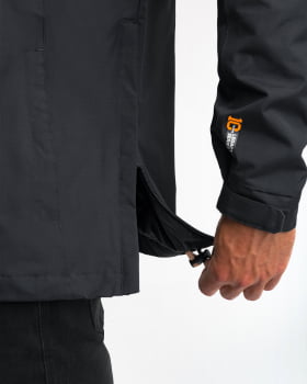 JAQUETA TÁTICA RAIN 3.0 IMPERMEÁVEL LEGACY SERIES WARSKIN BLACK - INVICTUS
