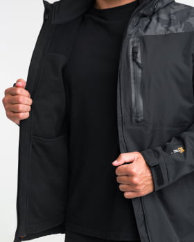 JAQUETA TÁTICA RAIN 3.0 IMPERMEÁVEL LEGACY SERIES WARSKIN BLACK - INVICTUS