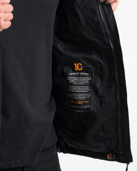 JAQUETA TÁTICA RAIN 3.0 IMPERMEÁVEL LEGACY SERIES WARSKIN BLACK - INVICTUS
