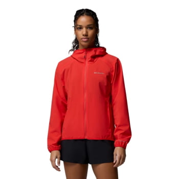 JAQUETA TRAILBORNE WINDBREAKER FEMININA POPPY RED - COLUMBIA JAQUETA TRAILBORNE WINDBREAKER FEMININA POPPY RED - COLUMBIA