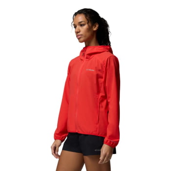 JAQUETA TRAILBORNE WINDBREAKER FEMININA POPPY RED - COLUMBIA
