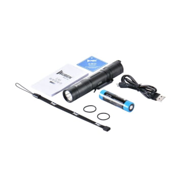 LANTERNA L50 1200LM RECARREGÁVEL - WUBEN