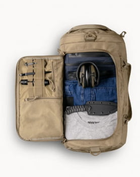MALA DUFFEL BAG DISCOVERY 2.0 34L COYOTE - INVICTUS
