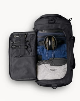 MALA DUFFEL BAG DISCOVERY 2.0 34L PRETO - INVICTUS