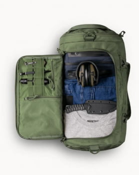MALA DUFFEL BAG DISCOVERY 2.0 34L VERDE - INVICTUS