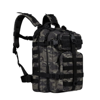 MOCHILA ASSAULT 2.0 30L WARSKIN BLACK - INVICTUS MOCHILA ASSAULT 2.0 30L WARSKIN BLACK - INVICTUS