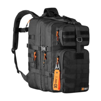 MOCHILA ASSAULT URBAN 2.0 EDIÇÃO 10 ANOS 35L PRETA - INVICTUS