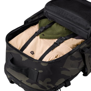 MOCHILA COMMANDER 2.0 50L WARSKIN BLACK - INVICTUS