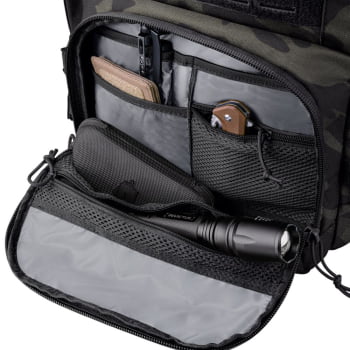 MOCHILA COMMANDER 2.0 50L WARSKIN BLACK - INVICTUS
