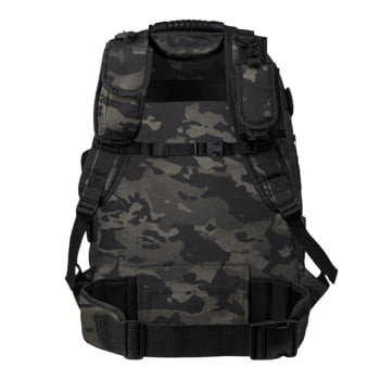 MOCHILA DUSTER 2.0 35+15L WARSKIN BLACK - INVICTUS