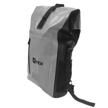 MOCHILA ESTANQUE DUFFEL BK 20L SUPER DRY CINZA E PRETO - NTK