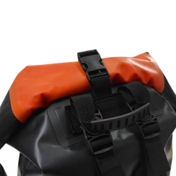 MOCHILA ESTANQUE DUFFEL BK 20L SUPER DRY LARANJA E PRETO - NTK