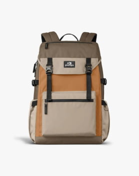 MOCHILA PELICAN 2.0 30L MARROM CARAMELO E CAQUI - GALÁPAGOS