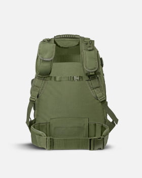 MOCHILA TÁTICA DUSTER 2.0 35-50L VERDE - INVICTUS