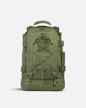MOCHILA TÁTICA DUSTER 2.0 35-50L VERDE - INVICTUS